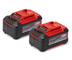 Picture of two Power-X-Change batteries.